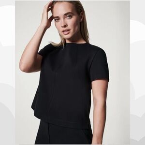 Spanx - The Perfect Short Sleeve Crew Neck Top